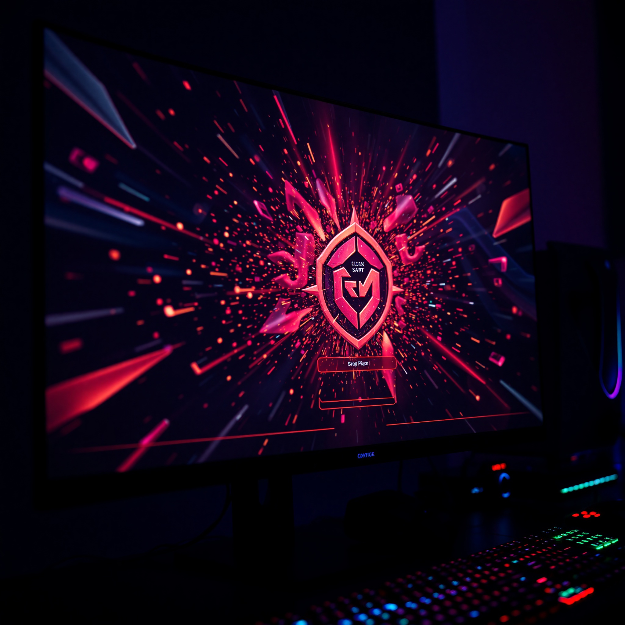 Animaciones y efectos visuales dinámicos en pantalla de juego con transiciones suaves